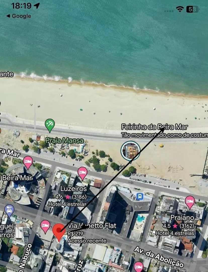 Via Venetto Feirinha Beira Mar Apartment Fortaleza  Brazil